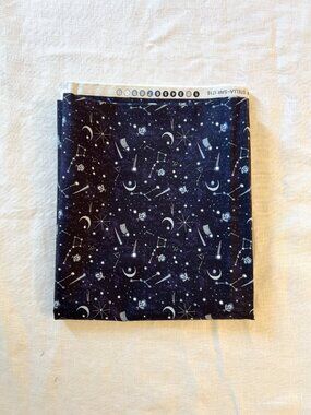 1.5 yd - Dear Stella - Rae Ritchie - Lantern Light - Night Sky - Fabric